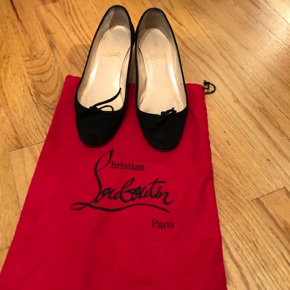 Christian Louboutin | Shoes | Christian Louboutin Kitten Heels | Poshmark
